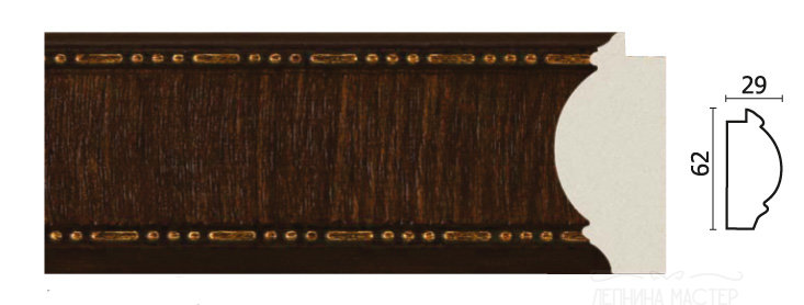Молдинг Decor Dizayn 176-1 фото 1 &mdash; Лепнина-Мастер