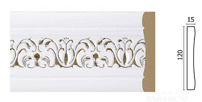 Молдинг Decor Dizayn 162-118 фото 1 &mdash; Лепнина-Мастер