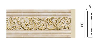 260-10/Молдинг Decor Dizayn средний &mdash; Лепнина-Мастер