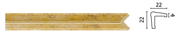Угол Decor Dizayn 116S-553 фото 1 &mdash; Лепнина-Мастер