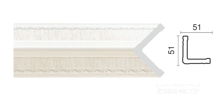 Угол Decor Dizayn 142-7W фото 1 &mdash; Лепнина-Мастер
