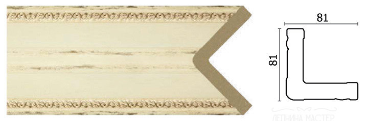 Уголок Decor Dizayn 140-1028 фото 1 &mdash; Лепнина-Мастер