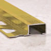 П образный алюминиевый профиль ПО-П10х20 золото/мат 2,5 м. фото 1 &mdash; Лепнина-Мастер